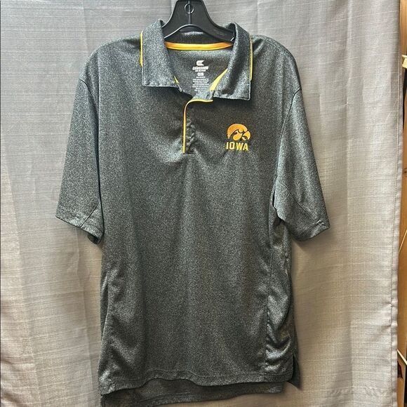 Colosseum Gray Iowa Polo Shirt size XL - Picture 1 of 6